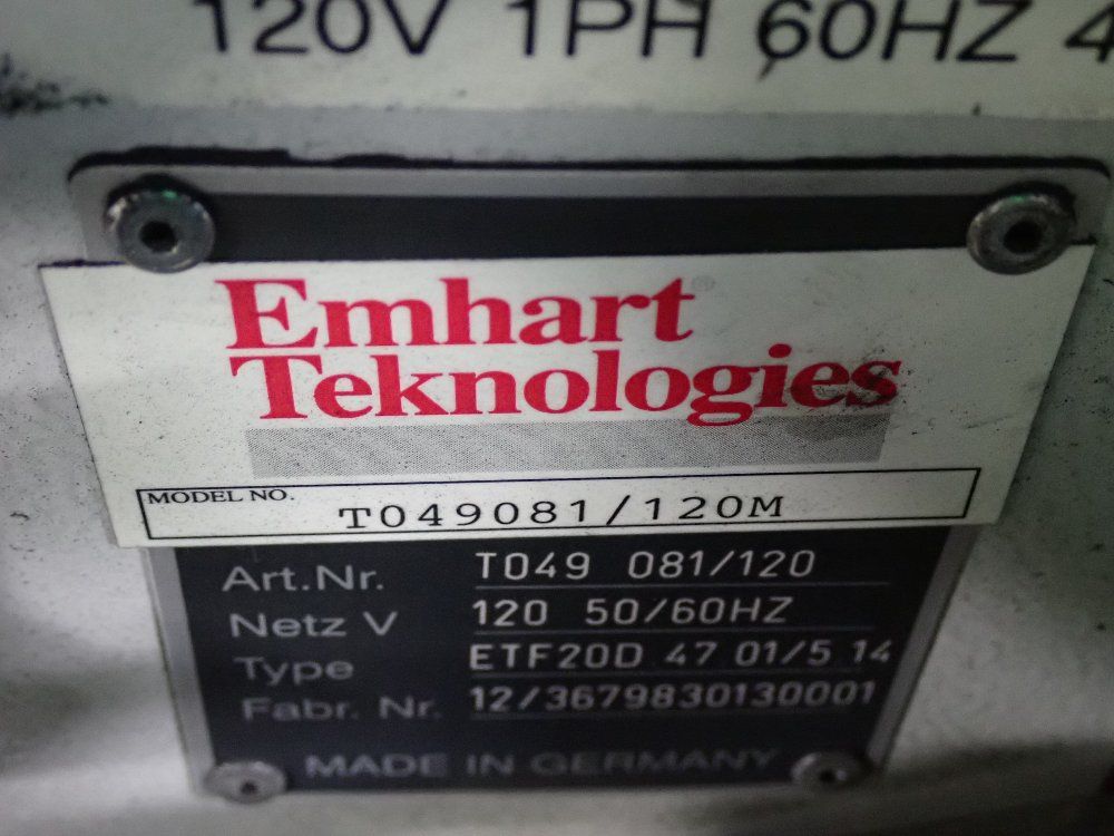Emhart Teknologies 6"x10" Hopper Stud Feeder - T049.081/120