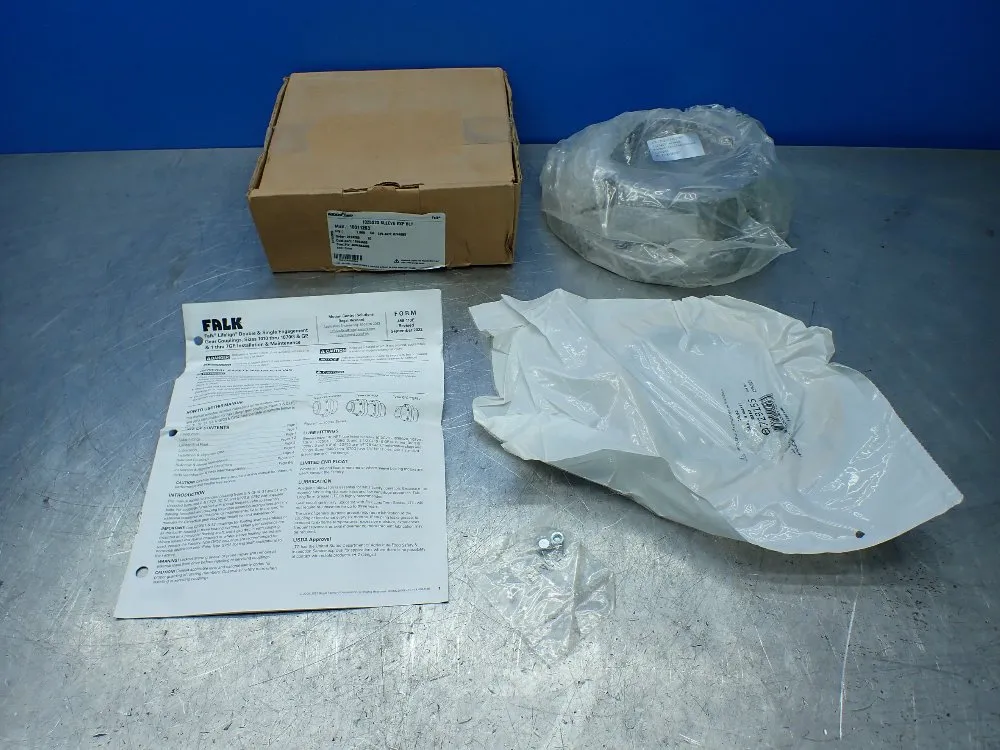 Rexnord Cplg Size 1025, Rough Stock, Exposed Bolt Complete Gear Coupling Unit - 1025g20