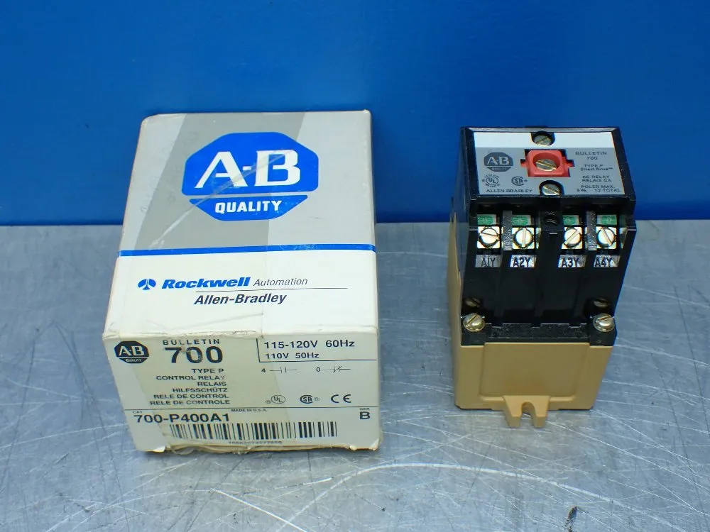 Allen-bradley Type P Control Relay - 700-p400a1
