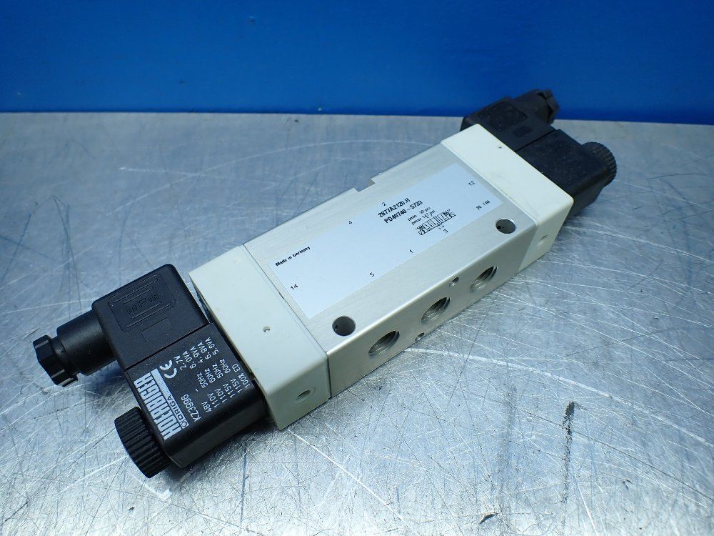 Ross Pmin 30psi, Pmax 147psi Pneumatic Solenoid Valve - 2877a2120.h