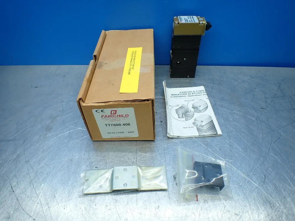 Fairchild Electro-pneumatic Transducer. - Tt7800-406