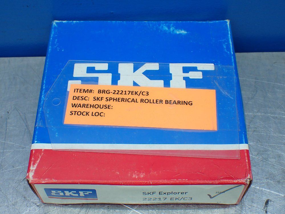 Skf 85 Mm Id, 150 Mm Od, 36 Mm Spherical Roller Bearing - 22217 Ek/c3
