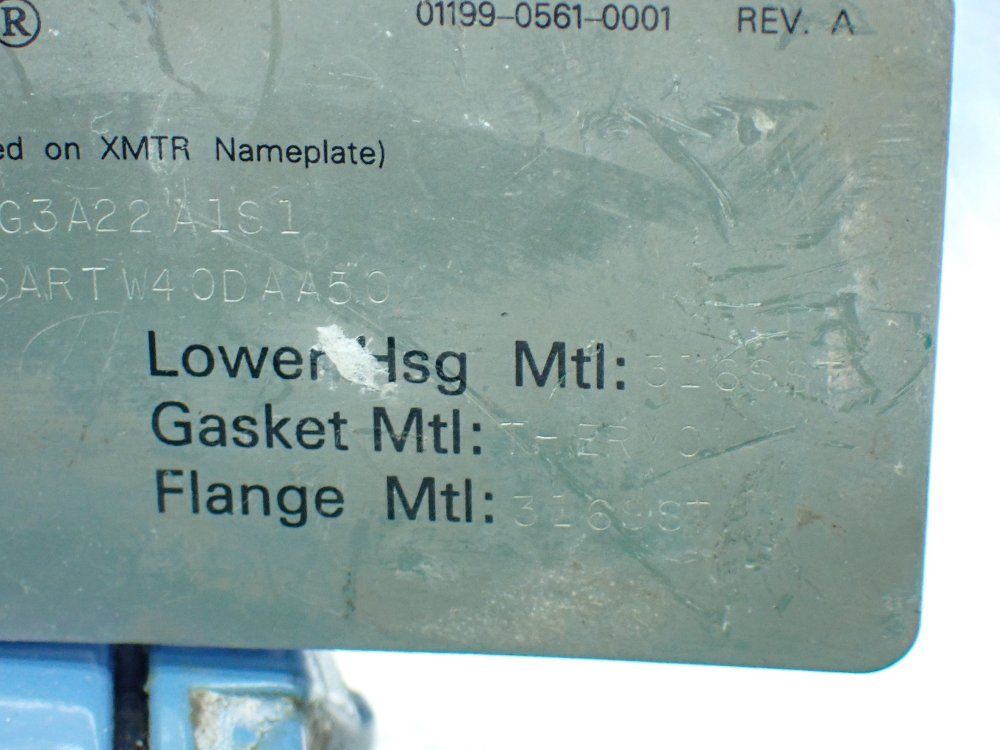 Rosemount Pressure Transmitter. - 2088g3a22a1s1