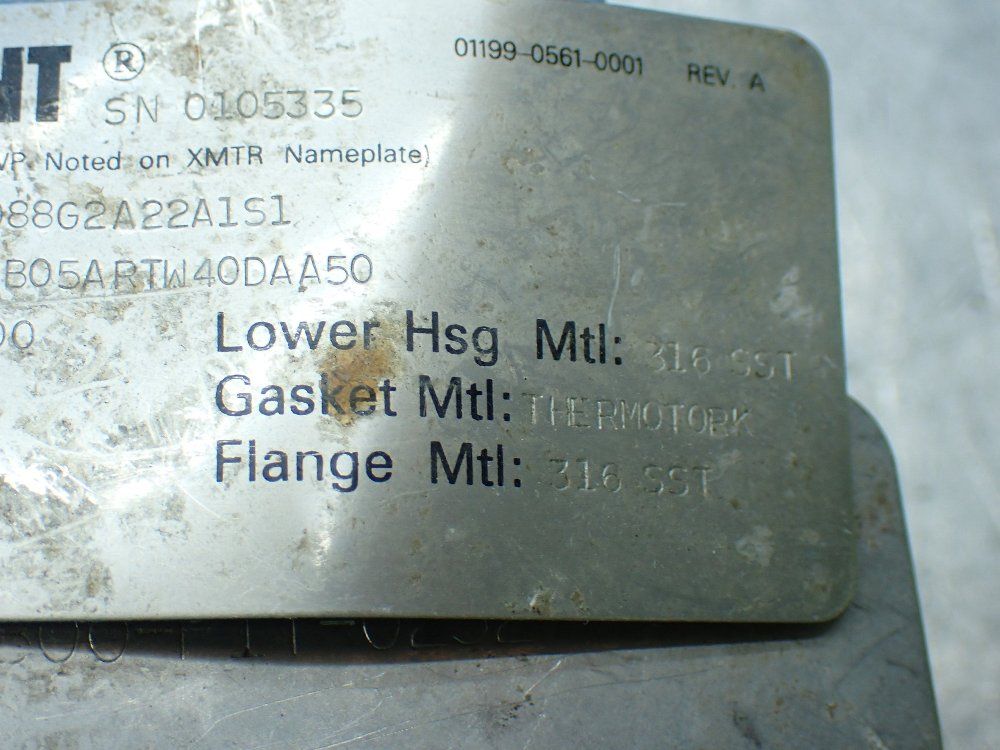 Rosemount Pressure Transmitter. - 2088g2a22a1s1