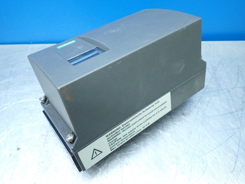 Siemens Electropneumatic Positioner - 6dr5220-0en00-0aa0