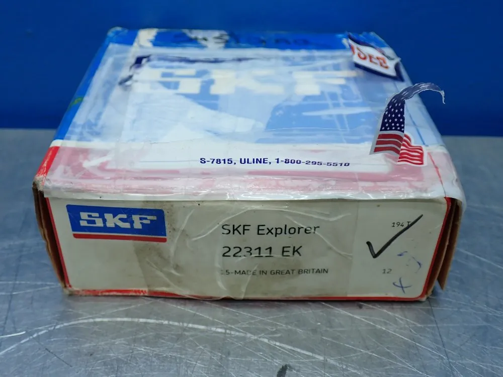 Skf 55 Mm Id, 120 Mm Od, 43 Mm Width Spherical Roller Bearing - 22311 Ek