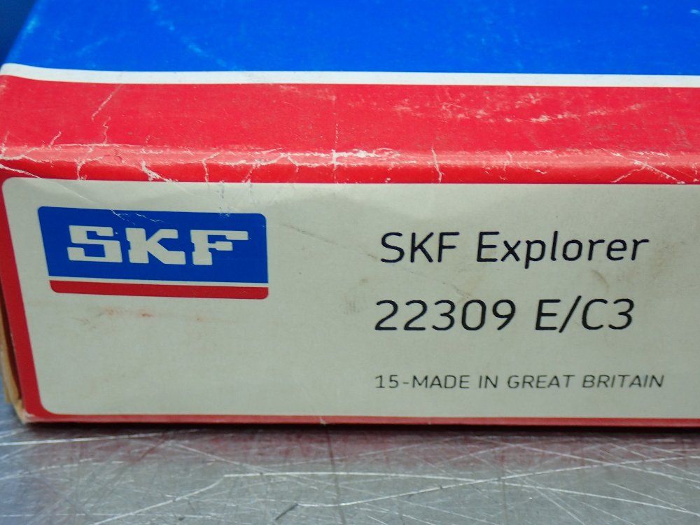 Skf 45 Mm Id, 100 Mm Od, 36 Mm Width Spherical Roller Bearing - 22309 E/c3