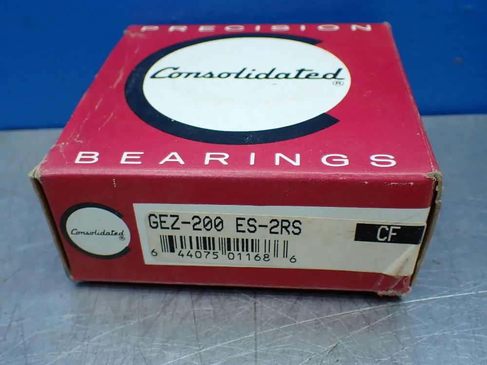 Consolidated 2.0000 In Bore, 3.1875 In Od, 1.7500 In Inner Ring Radial Spherical Plain Bearing - Gez-200 Es-2rs