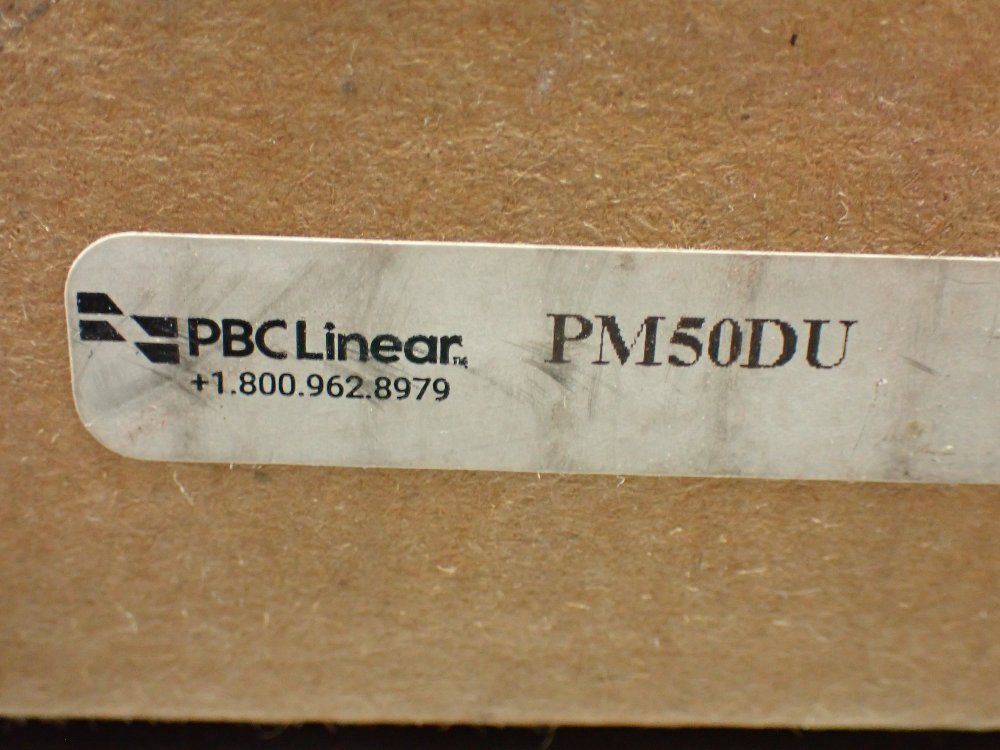 Pbc Linear Double Plain Linear Bearing Unit - Pm50du