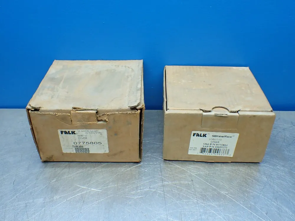 Falk 2pcs Falk Steelflex Cover Lot 0775805 & 0775811 - 0775805