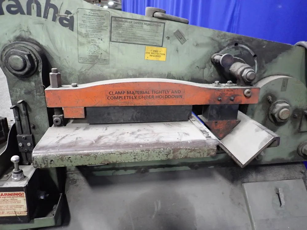 Piranha 70 Ton Ironworker - P70
