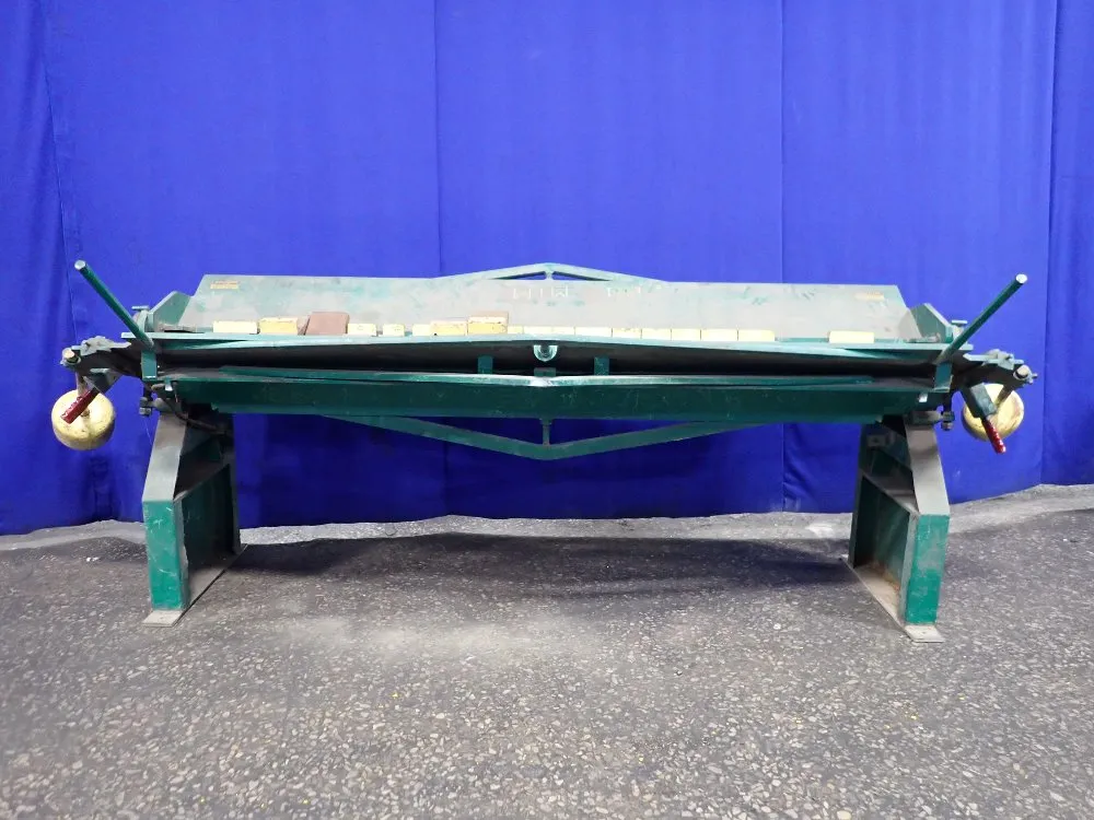 National Sheet Metal 97" X 11 Ga Finger Brake