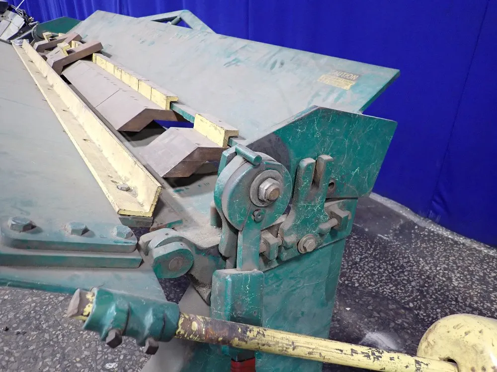 National Sheet Metal 97" X 11 Ga Finger Brake