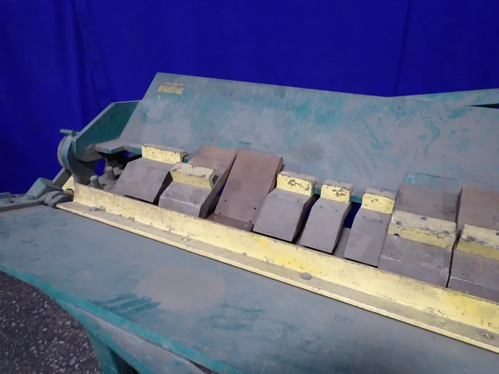 National Sheet Metal 97" X 11 Ga Finger Brake