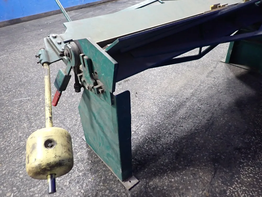 National Sheet Metal 97" X 11 Ga Finger Brake