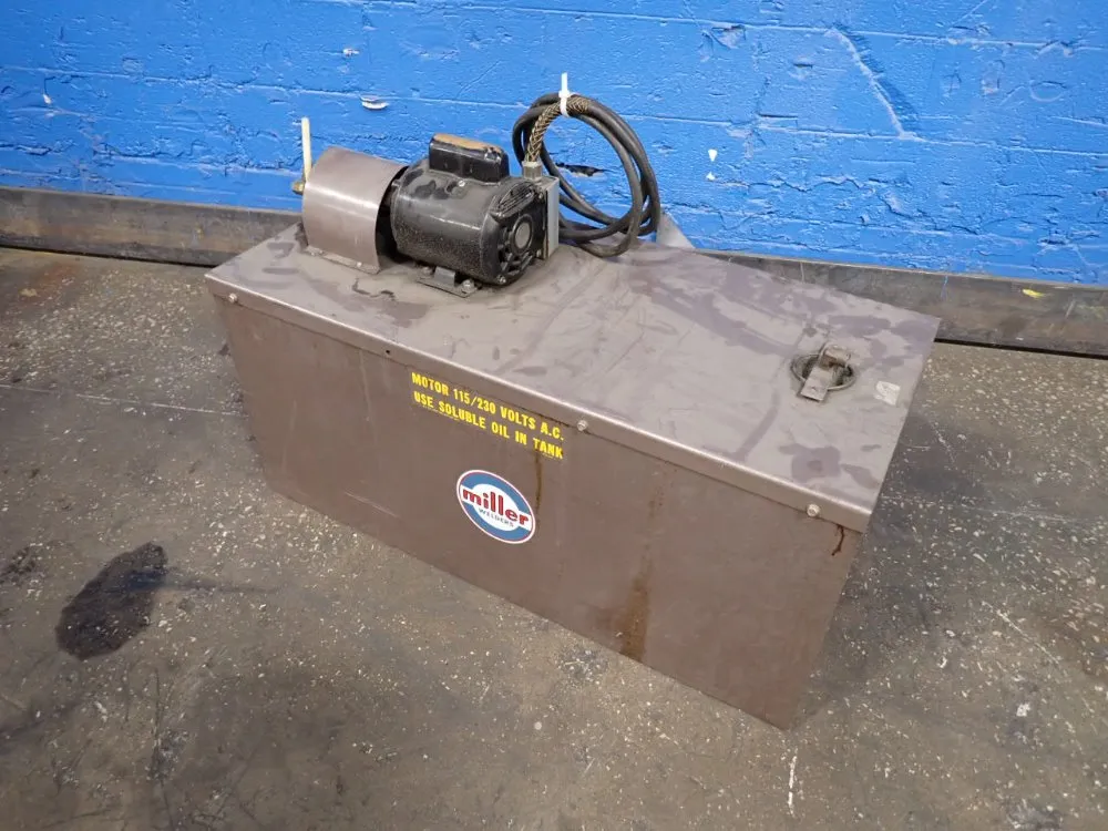 Miller 1/4 Hp Hydraulic Unit