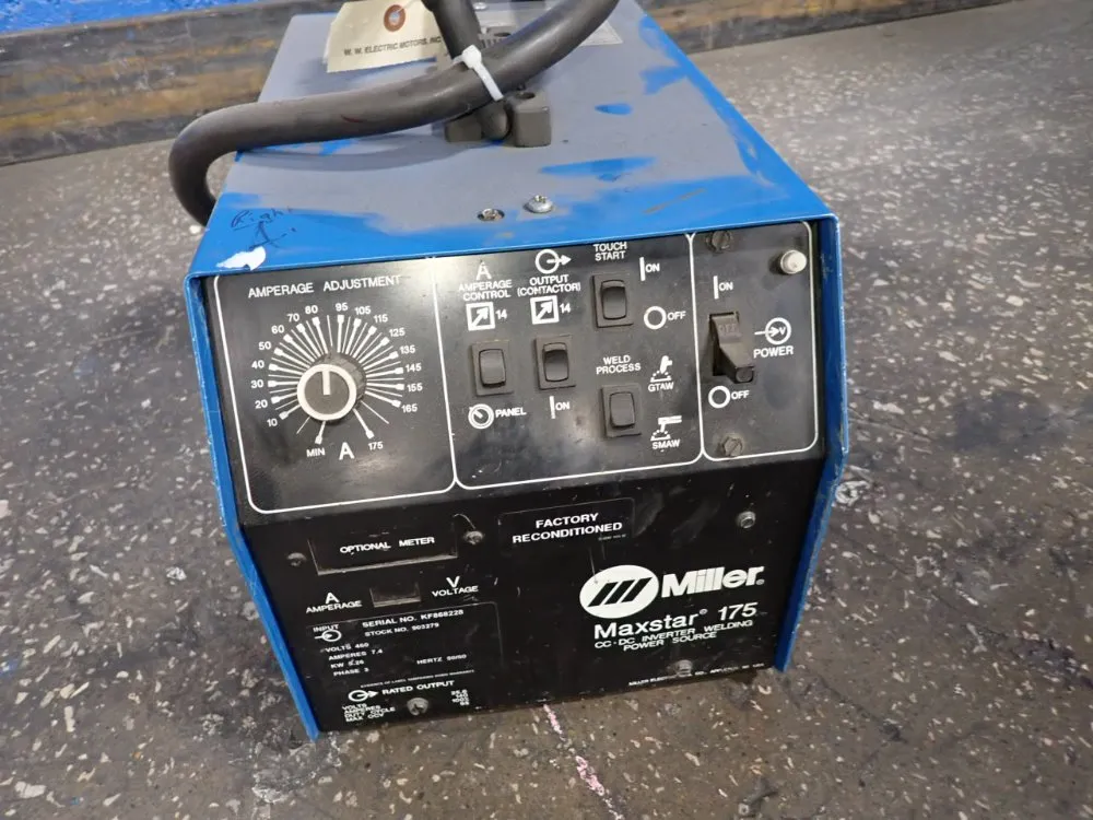 Miller 140 Ah Welder - Maxstar 175