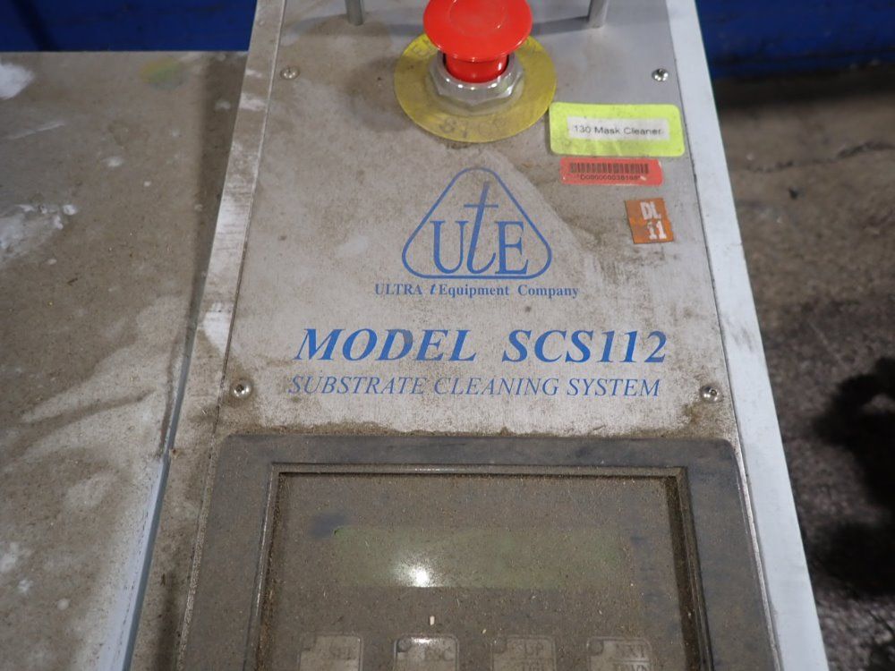 Ultra Equipment Company Substrate Cleaning System - Scs112
