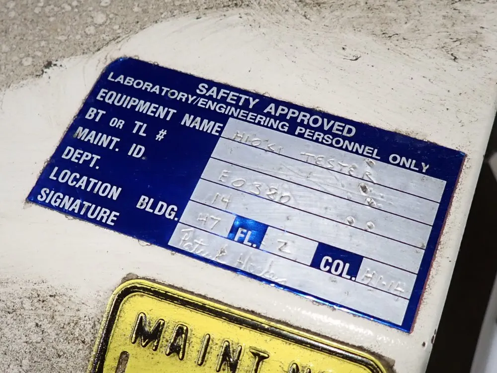 Hioki Probe Tester - 1116