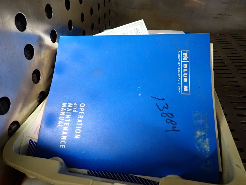 Blue M -18°c To 93°c Temperature Chamber - Frm-366ex115