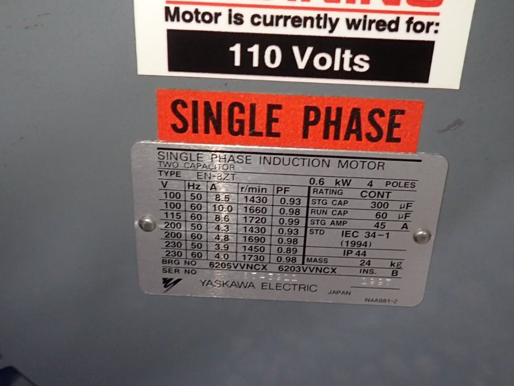 Varian 0.6 Kw Vacuum Pump - 600ds