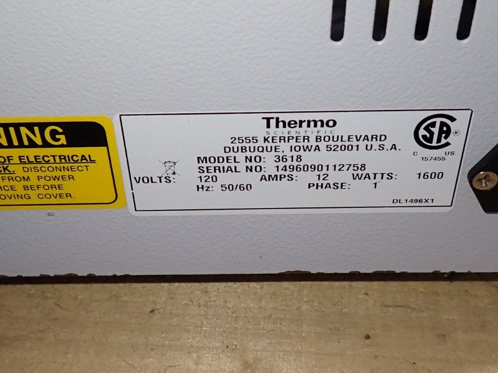 Thermo Scientific Vacuum Oven - 3618