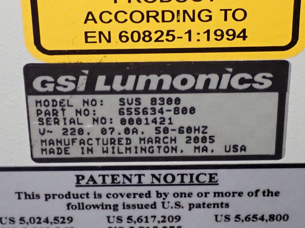 Gsi Lumonics Solder Paste Insepction - Svs 8300