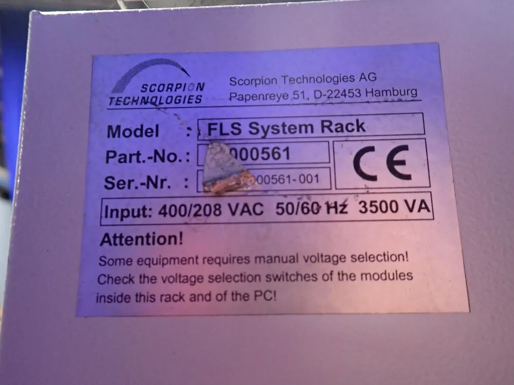 Scorpion Technologies Flying Scorpion Fls 850d Probe Tester - Fls850d