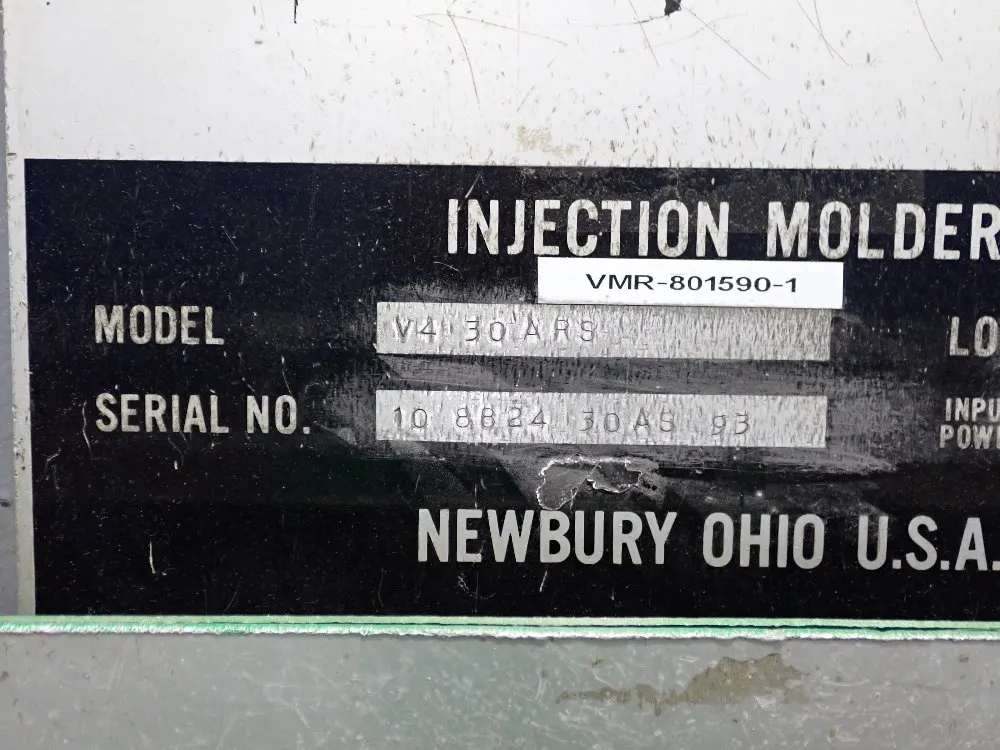 Newbury Vertical Injection Molder - V4 30ars