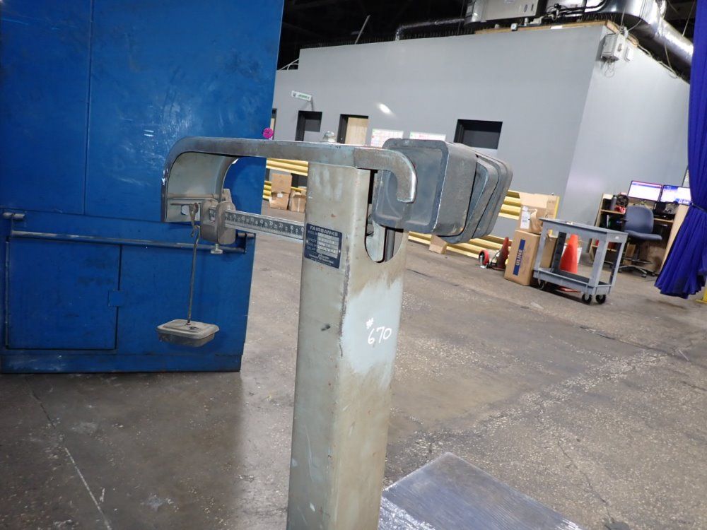 Fairbanks 1000 Lbs Scale - 41-3132