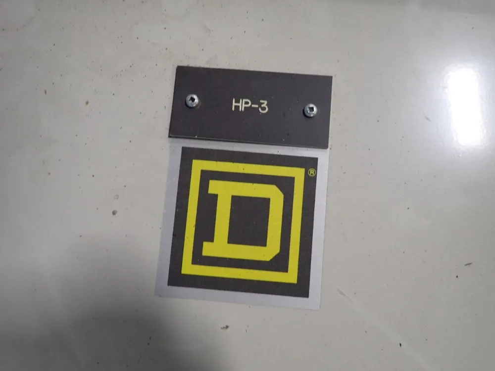 Square D Control Cabinet