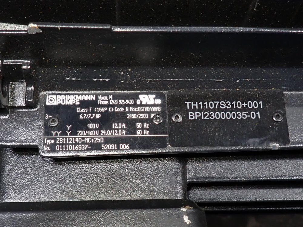 Brinkmann Pumps 7.7 Hp Pump - Th1107s310+001