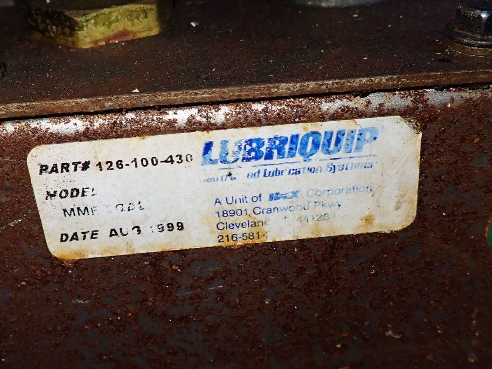 Lubriquip Lubrication Pump - 126-100-430