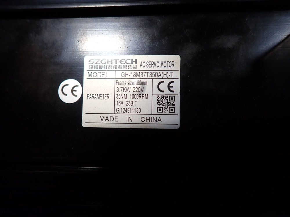 Szgh Tech 3.7 Kw Servo Motor - Gh-18m37t350a(h)-t