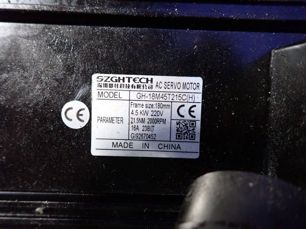 Szgh Tech 4.5 Kw Servo Motor - Gh-18m45t215c(h)