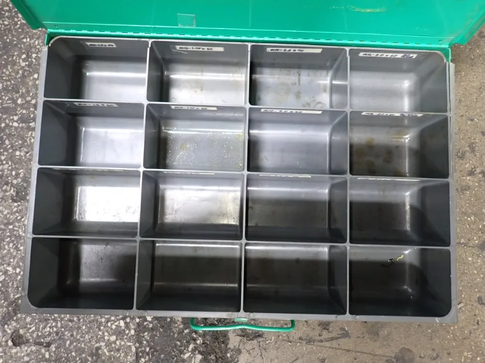 2 Drawers (17 1/2"x11 1/2"x3") Tool Box W /tooling