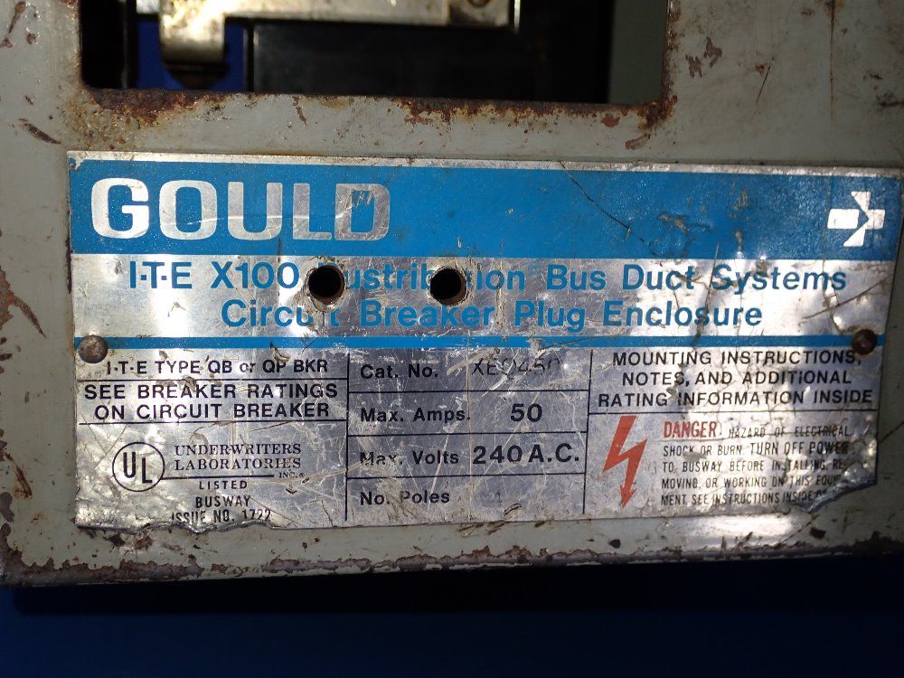 Gould 50 Amp Bus Plugs