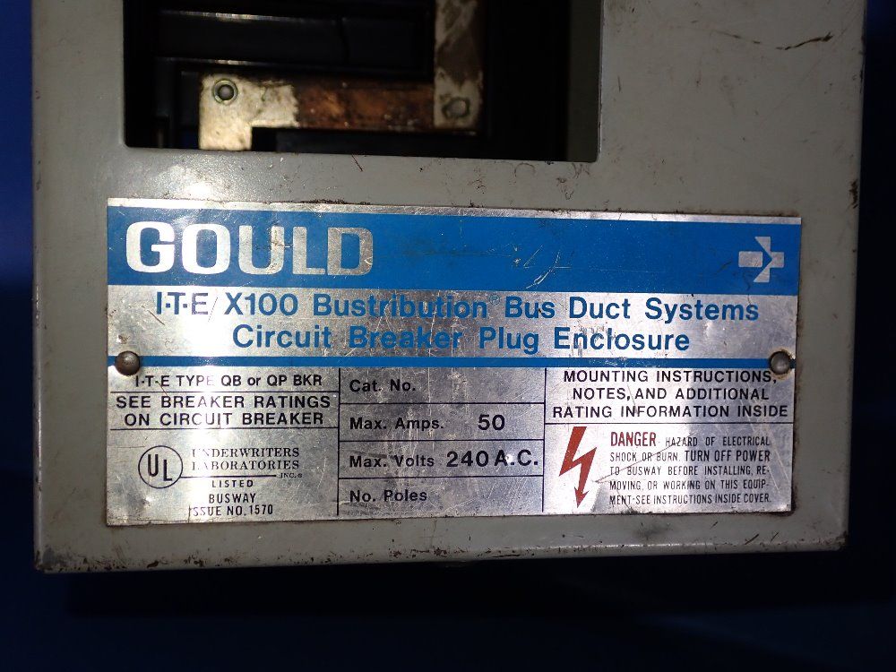 Gould 50 Amp Bus Plugs