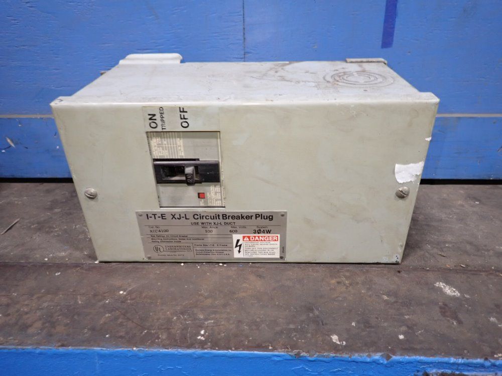 Siemens 100 Amps / 600 Vac Bus Plug - Xec4100