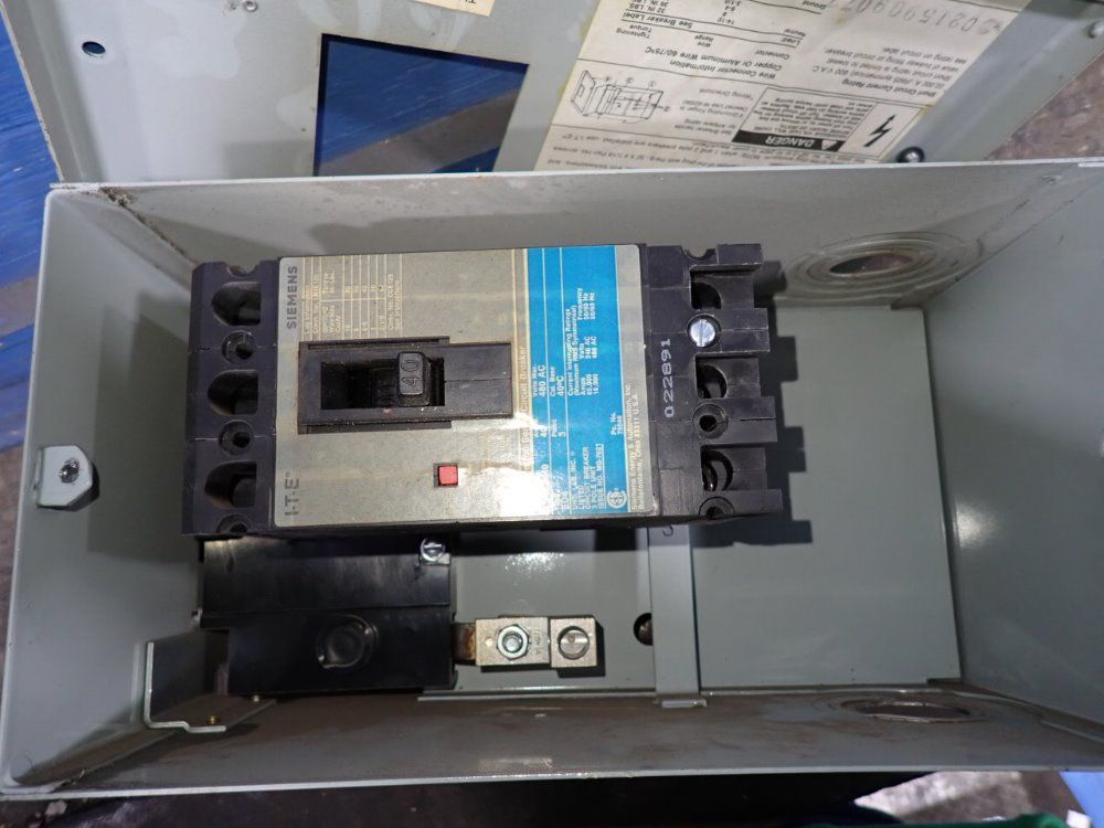 Siemens 100 Amps / 600 Vac Bus Plug - Xec4100