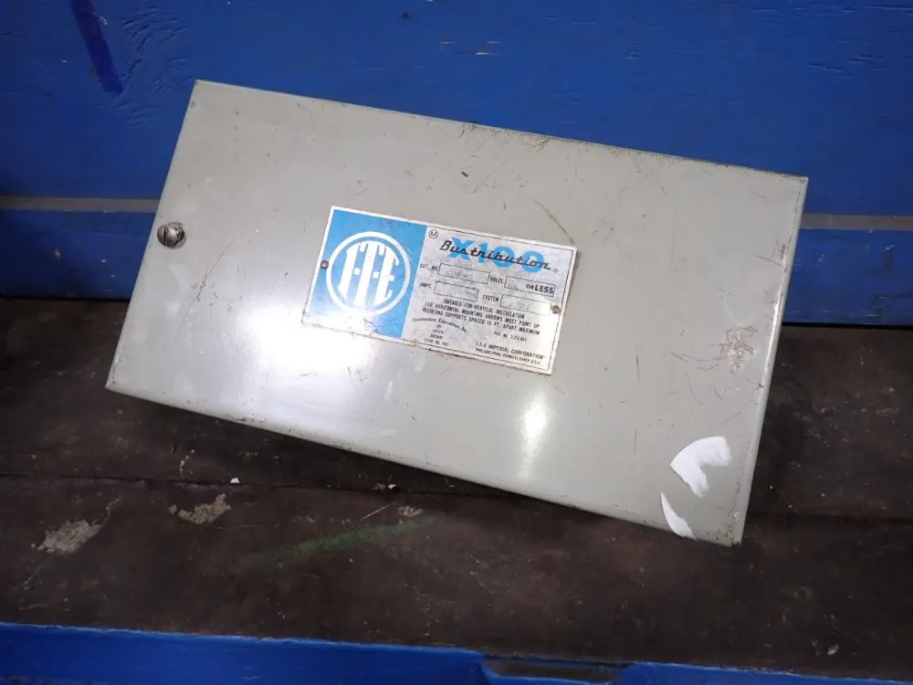 I-t-e Imperial Corporation 100 Amps / 600 Vac Bus Plug