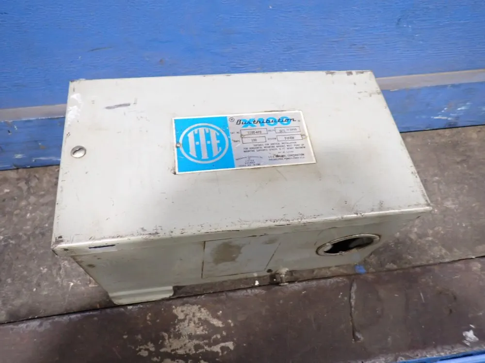 I-t-e Imperial Corporation 100 Amps / 600 Vac Bus Plug - X100-4pb