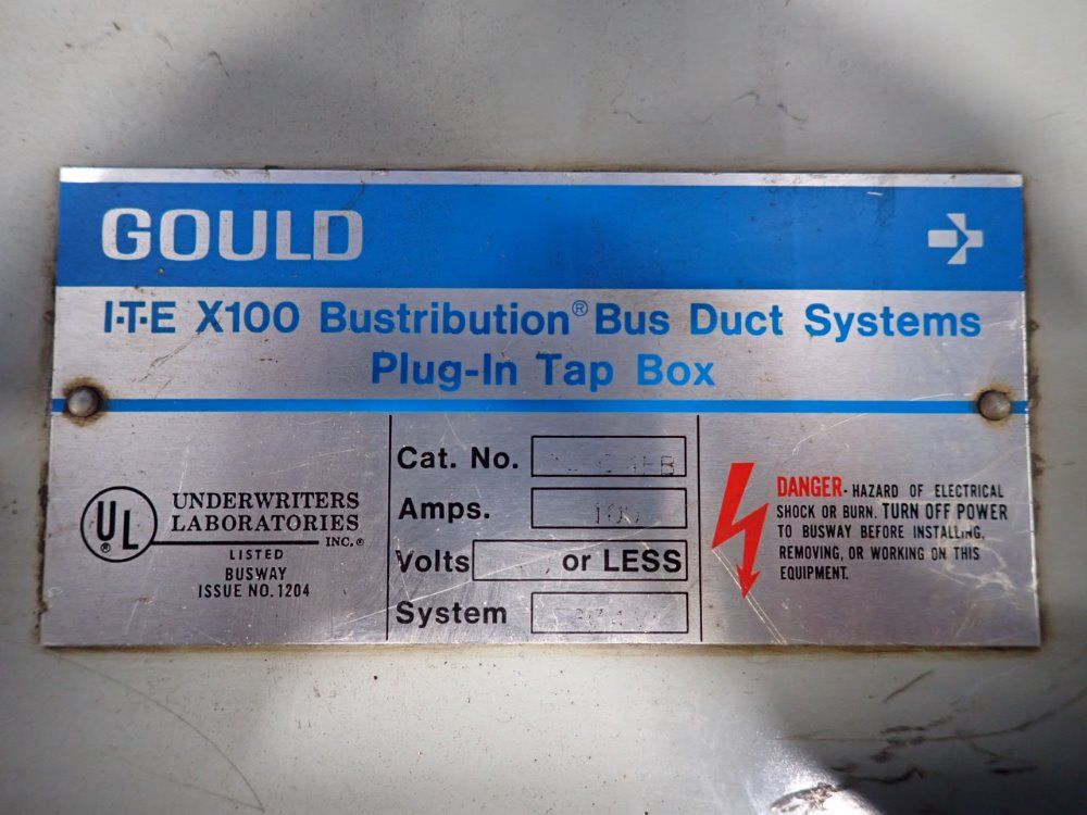 Gould 100 Amps Bus Plug