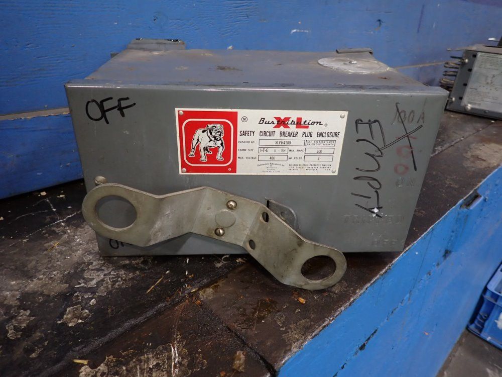 Bulldog Electric 100 Amps / 480 Vac Bus Plug - Xleh4100