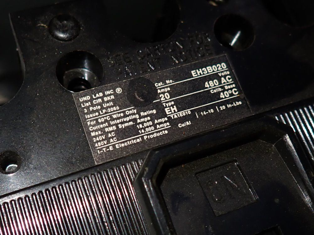 Bulldog Electric 100 Amps / 480 Vac Bus Plug - Xleh4100