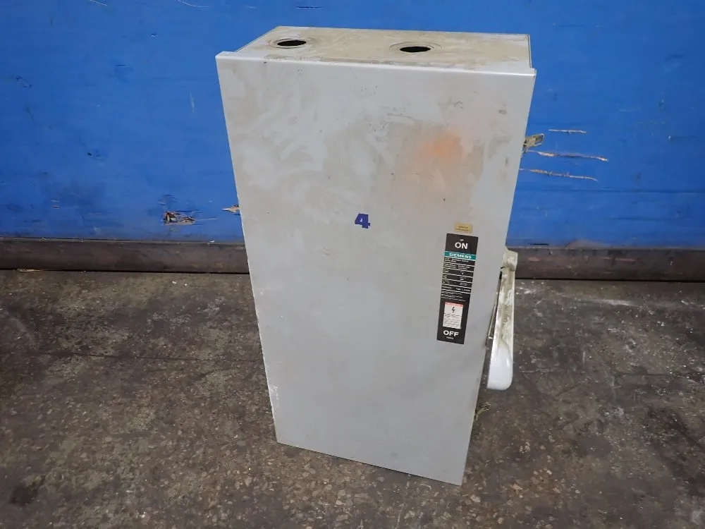 Siemens 400 Amp Fusible Disconnect - F355