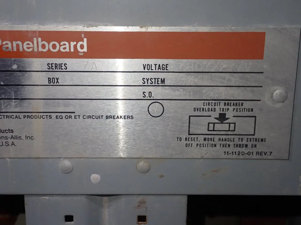 Ite 400 Amp Panelboard - Cdp