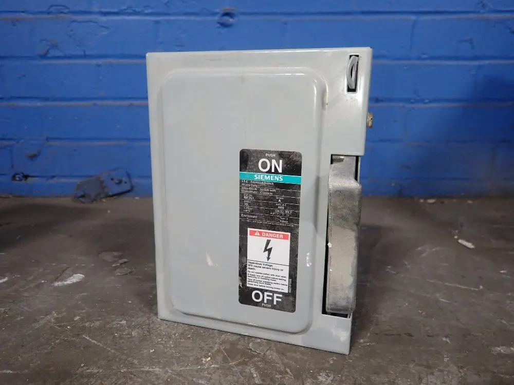 Siemens 30 Amp Non-fusible Disconnect - Nf351