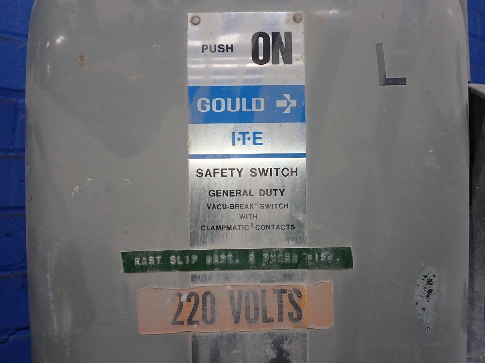 Gould 200 Amp Fusible Disconnect - Jn424