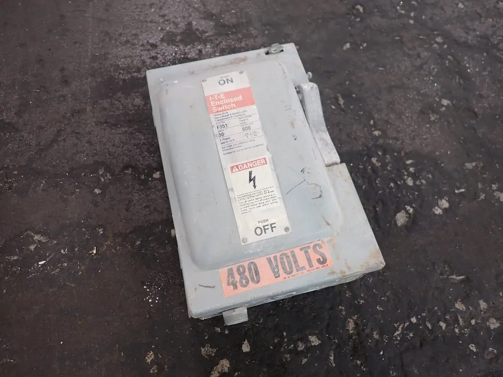 Ite 30 Amp Fusible Disconnect - F351
